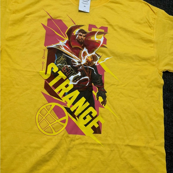 Marvel Rivals Yellow Graphic Tee/Top - Picture 4 of 7